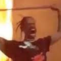 angry travis scott
